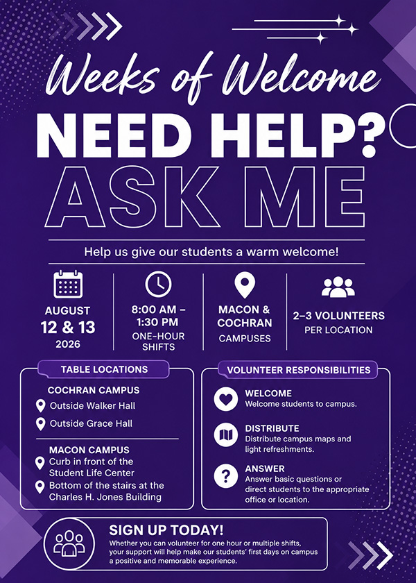 Flyer with same info as description